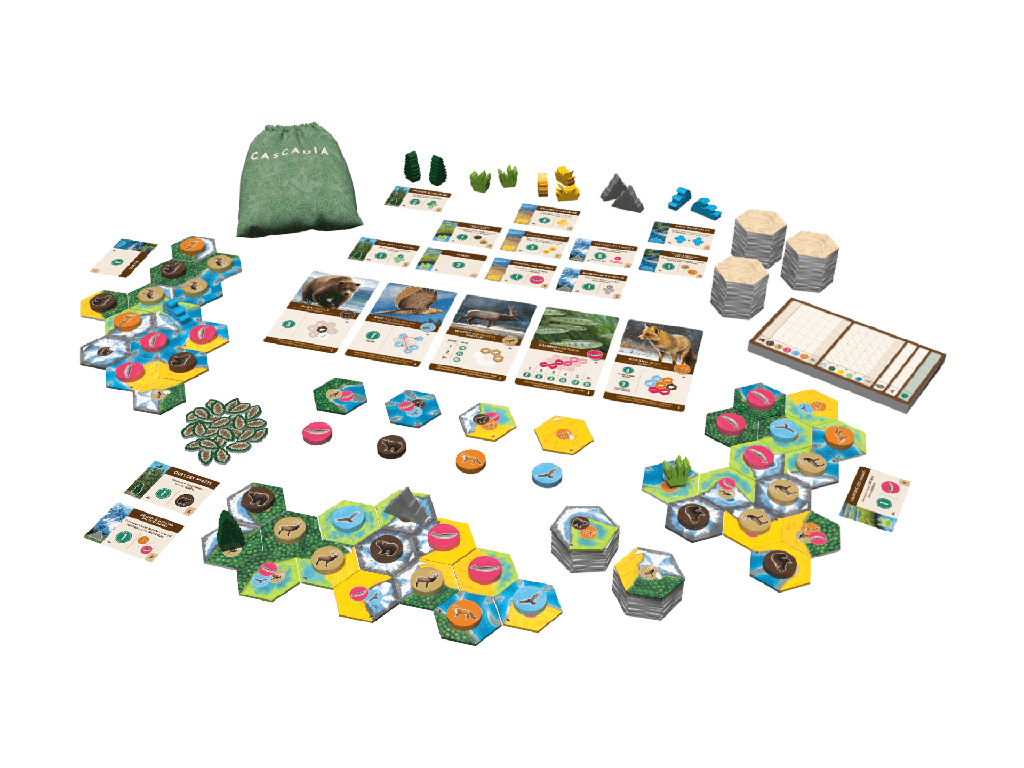 Cascadia: Ext. Paysages (FR) JEUX - Famille