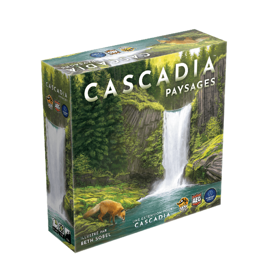Cascadia: Ext. Paysages (FR) JEUX - Famille