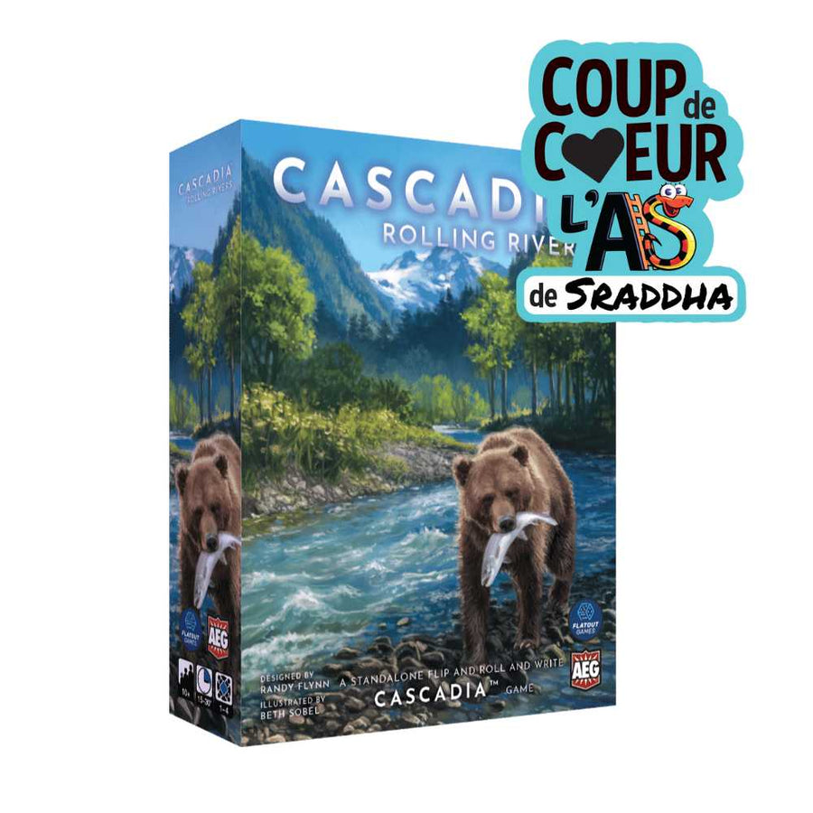 Cascadia: Rolling Rivers (EN) JEUX - Famille