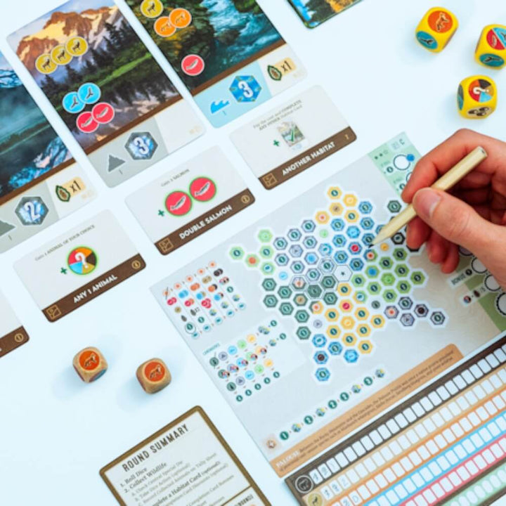 Cascadia: Rolling Rivers (EN) JEUX - Famille