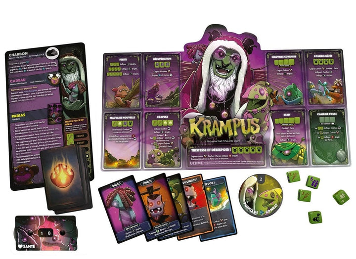 Dice Throne : Pere-Noël vs Krampus (FR) JEUX - Famille