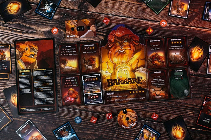 Dice Throne Sais. 1 - Barbare contre Elfe Lunaire (FR) JEUX - Famille