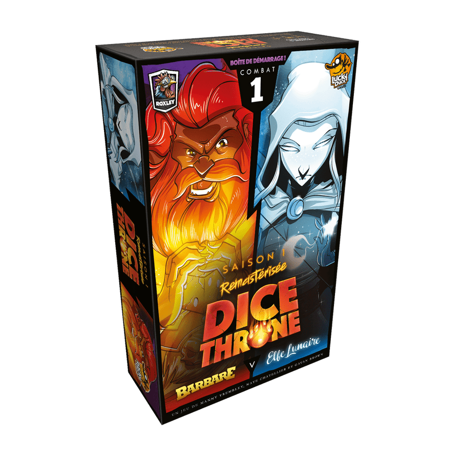 Dice Throne Sais. 1 - Barbare contre Elfe Lunaire (FR) JEUX - Famille