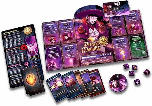 Dice Throne Saison 2 - Artificier vs. Pirate Maudite (FR) JEUX - Famille