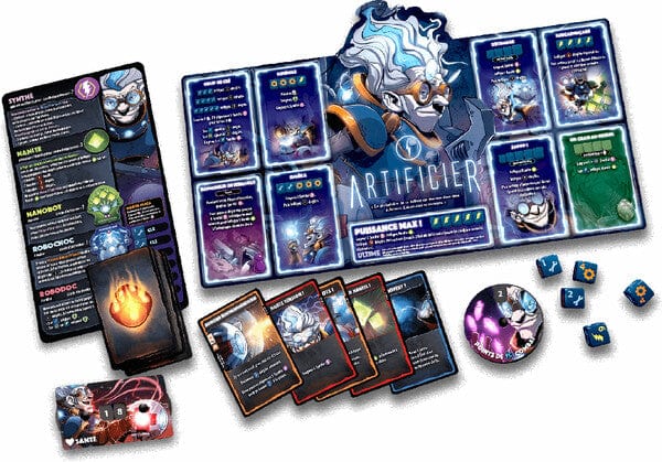 Dice Throne Saison 2 - Artificier vs. Pirate Maudite (FR) JEUX - Famille