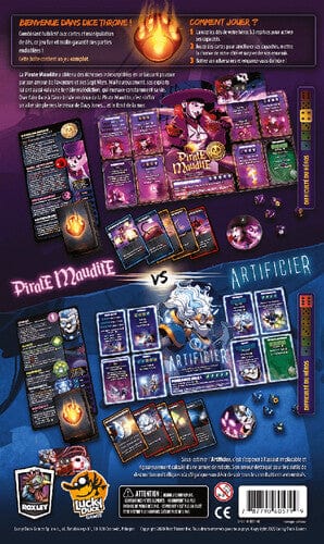 Dice Throne Saison 2 - Artificier vs. Pirate Maudite (FR) JEUX - Famille