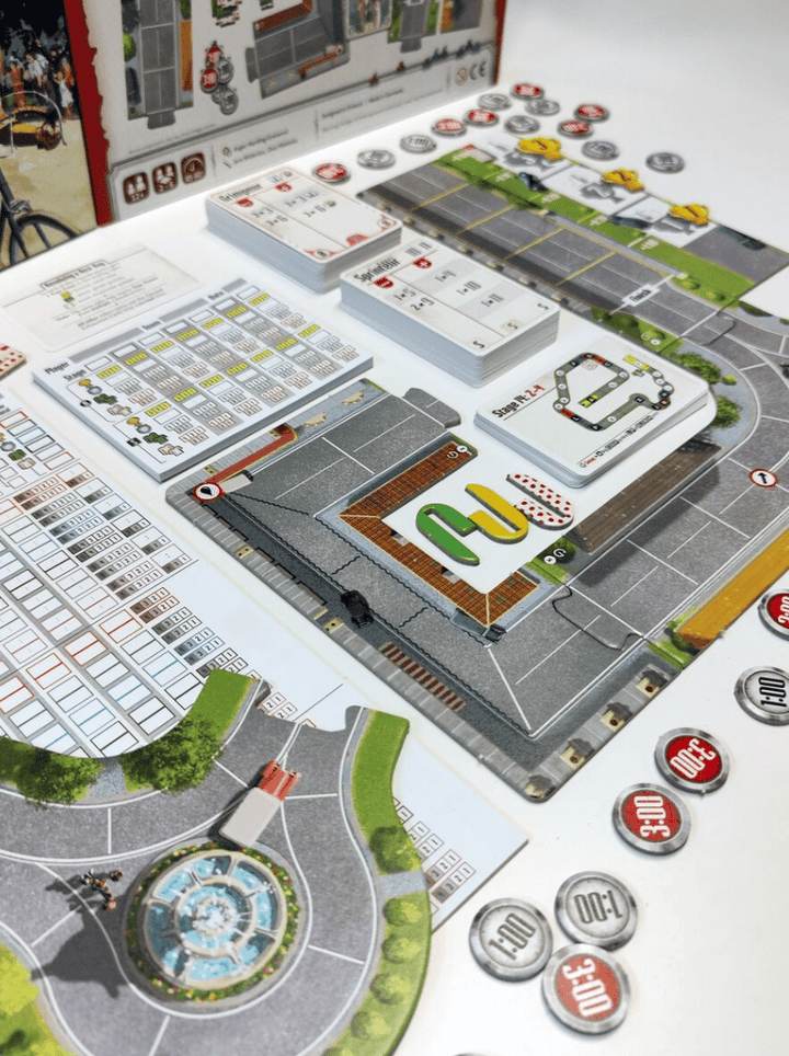 Flamme Rouge: Grand Tour Exp. (EN) JEUX - Famille