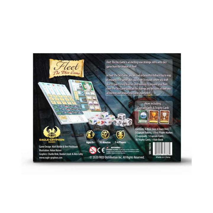 Fleet: the Dice Game (EN) JEUX - Famille