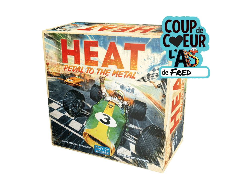 Heat - Pedal to the Metal: family board game
