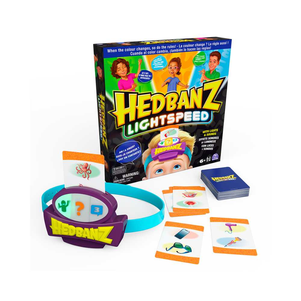 Hedbanz - Lightspeed (ML) JEUX - Famille