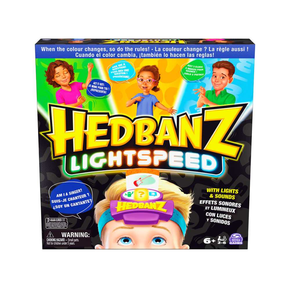 Hedbanz - Lightspeed (ML) JEUX - Famille