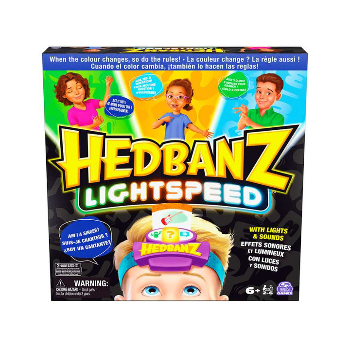 Hedbanz - Lightspeed (ML) JEUX - Famille