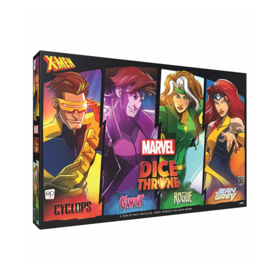 Marvel Dice Throne: X-men - Cyclops, Gambit, Rogue and Jean Grey (EN) JEUX - Famille