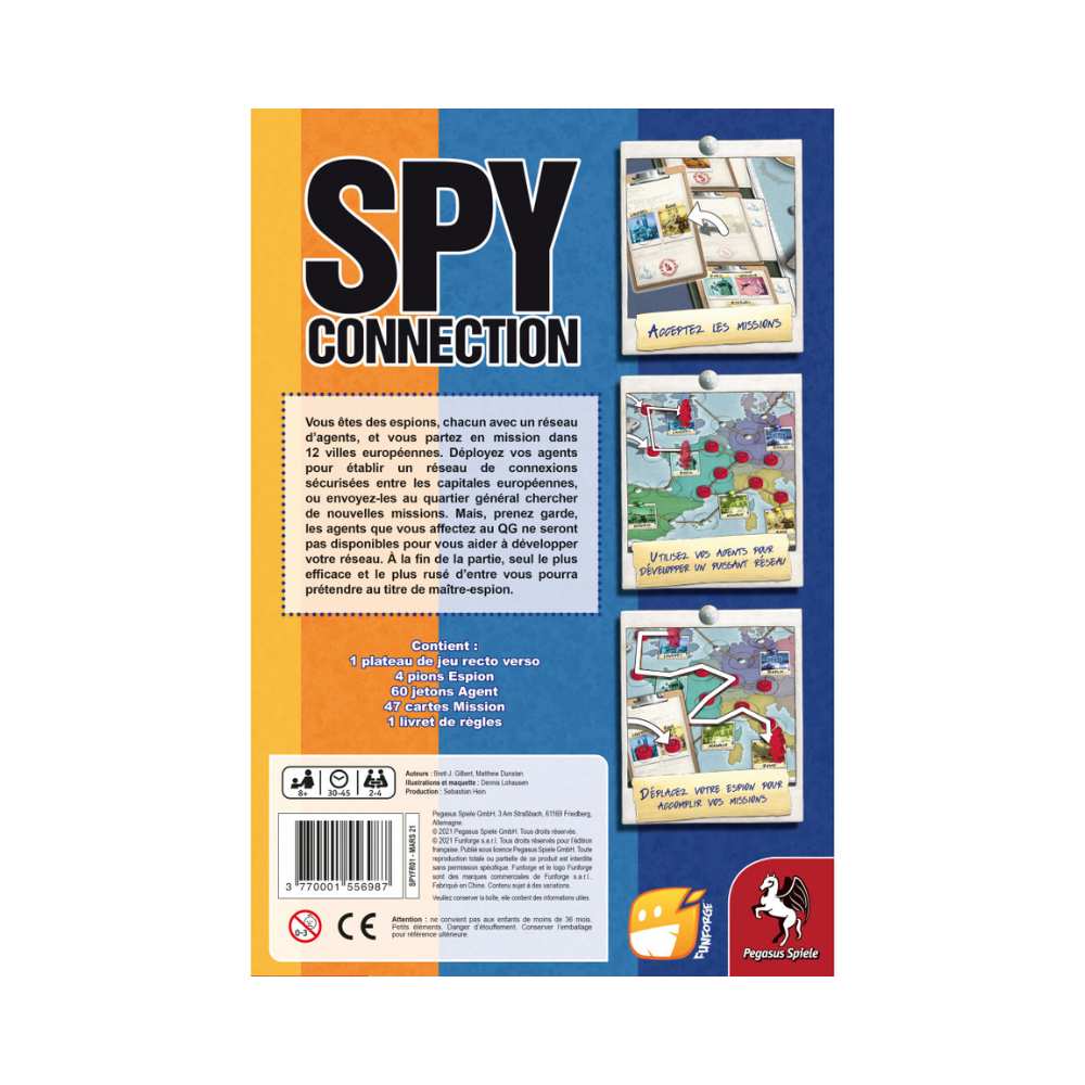Spy Connection (FR) JEUX - Famille