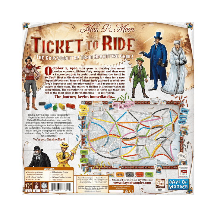 Ticket to Ride (EN) JEUX - Famille