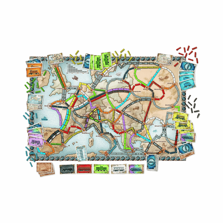 Ticket to Ride: Europe (EN) JEUX - Famille