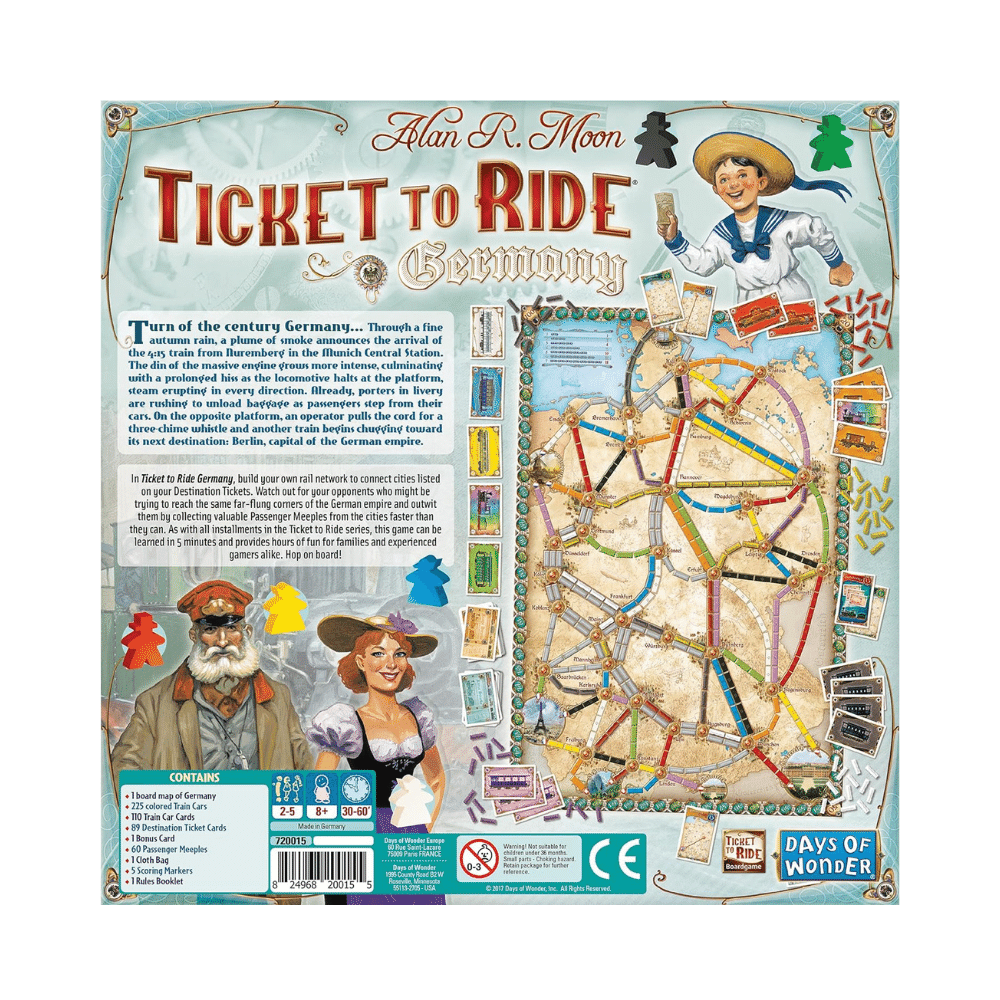 Ticket To Ride: Germany (EN) JEUX - Famille
