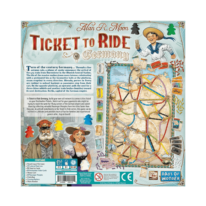 Ticket To Ride: Germany (EN) JEUX - Famille