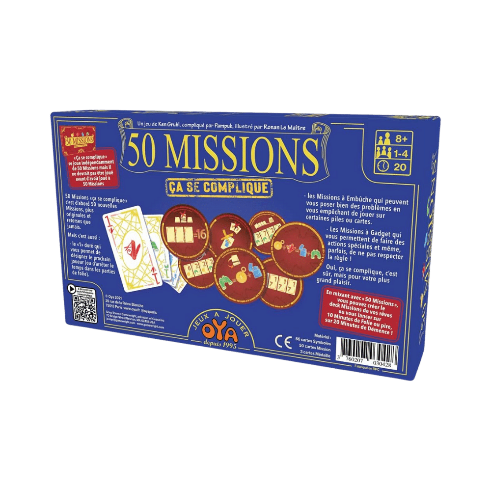 50 MISSIONS - Ça se complique (FR) JEUX - Jeux de cartes