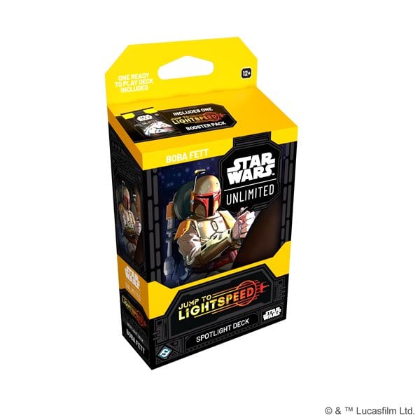 Star Wars: Unlimited - Jump to Lightspeed - Spotlight Deck: Boba Fett (EN) JEUX - Jeux de cartes