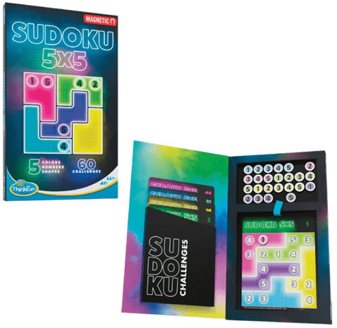 Sudoku 5x5 Magnetic Travel Puzzle (EN) JEUX - Solo