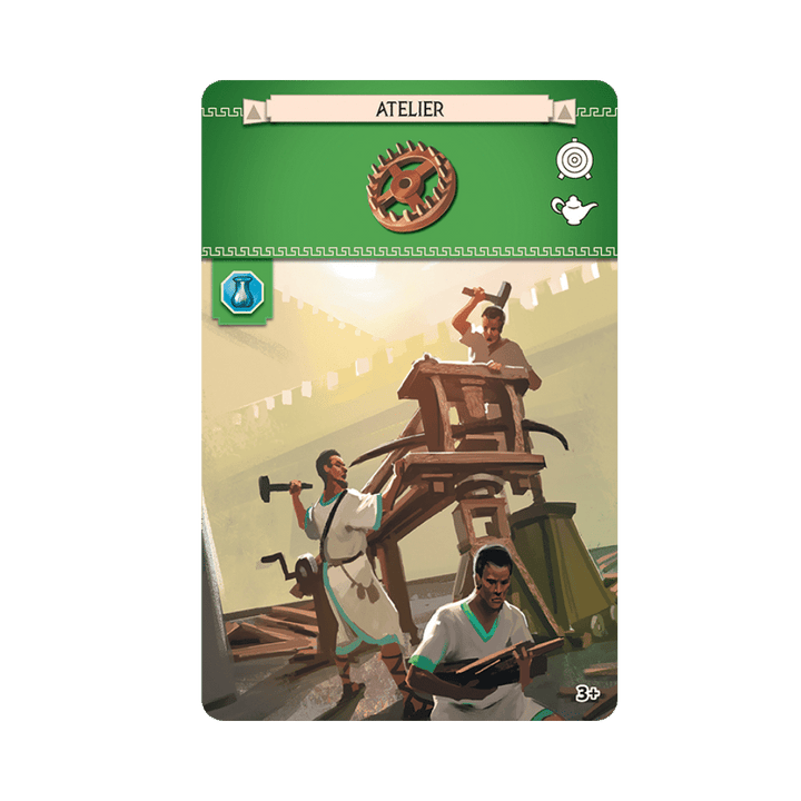 7 Wonders 2e édition (FR) JEUX - Stratégie - Stratégie intermédiaire