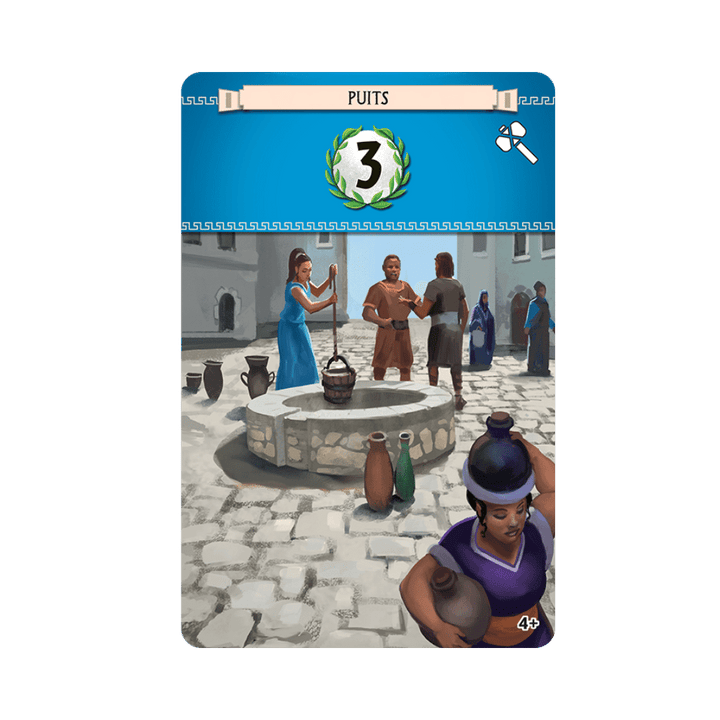 7 Wonders 2e édition (FR) JEUX - Stratégie - Stratégie intermédiaire
