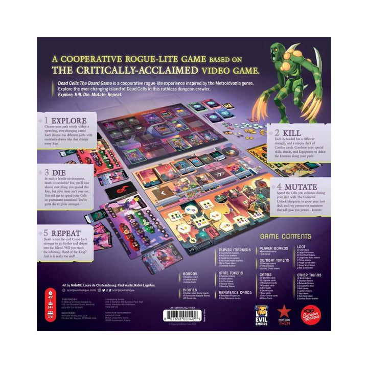 Dead Cells: The Rogue-Lite Board Game (EN) JEUX - Stratégie - Stratégie intermédiaire