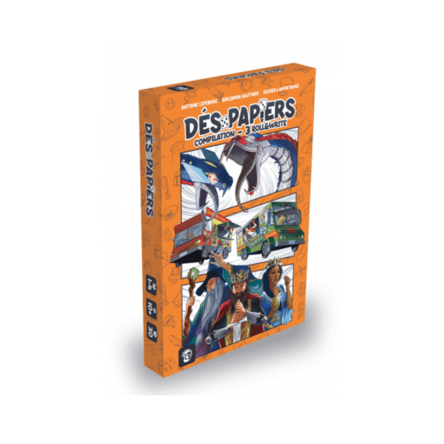 Dés-Papiers: Volume 1 (ML) JEUX - Stratégie - Stratégie intermédiaire