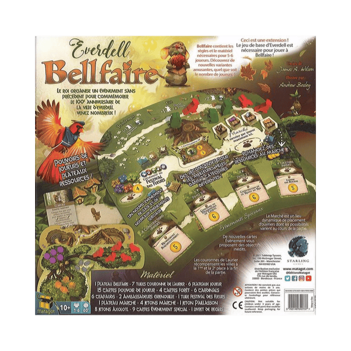 Everdell: Ext. Bellfaire (FR) JEUX - Stratégie - Stratégie intermédiaire