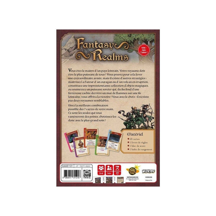 Fantasy Realms (FR) JEUX - Stratégie - Stratégie léger
