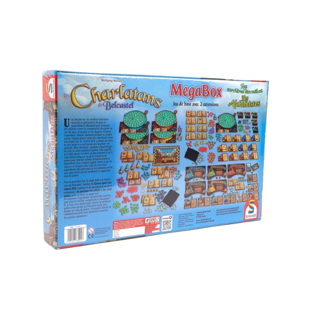 Les Charlatans de Belcastel: Mega Box (FR) JEUX - Stratégie - Stratégie léger