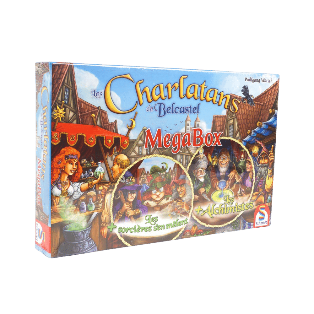 Les Charlatans de Belcastel: Mega Box (FR) JEUX - Stratégie - Stratégie léger
