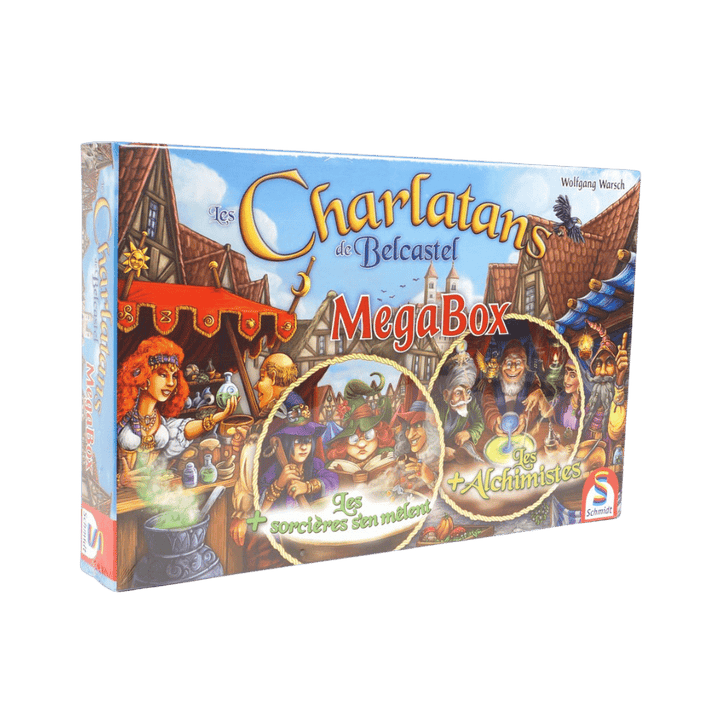Les Charlatans de Belcastel: Mega Box (FR) JEUX - Stratégie - Stratégie léger