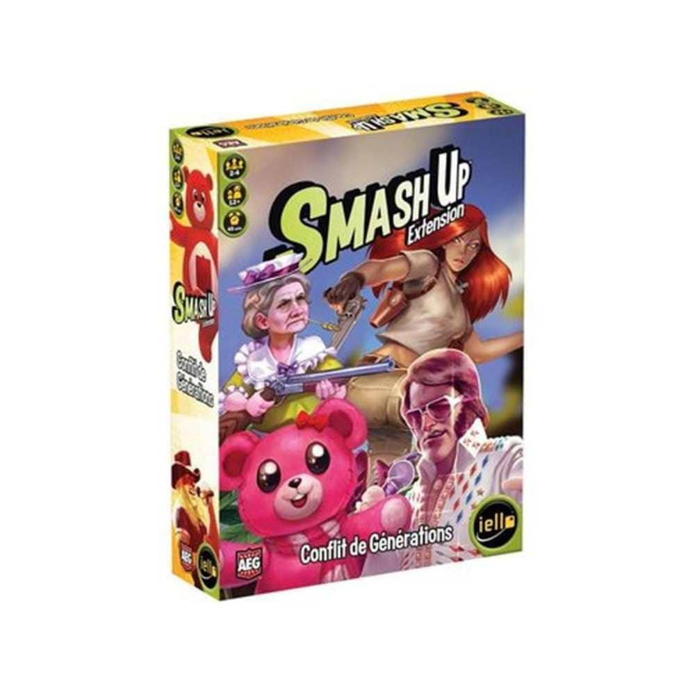 Smash Up : Ext. Conflit de générations (FR) JEUX - Stratégie - Stratégie léger
