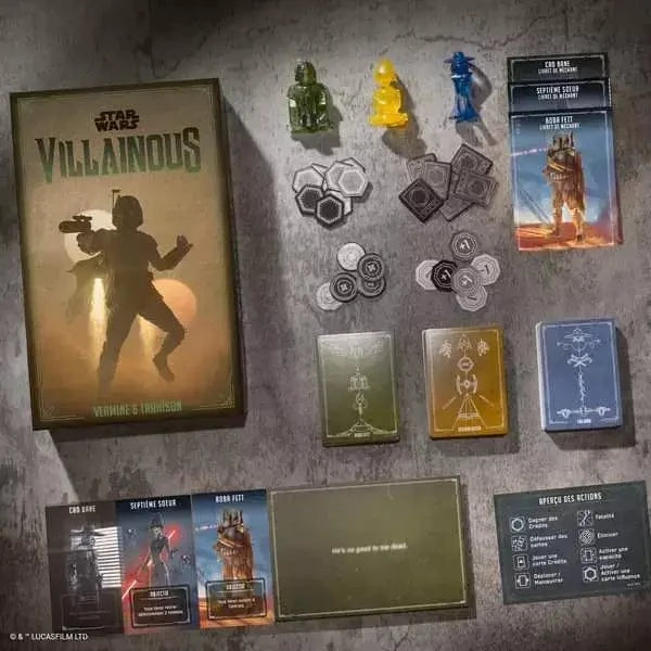 Star Wars Villainous: Vermine et trahison (FR) JEUX - Stratégie - Stratégie léger