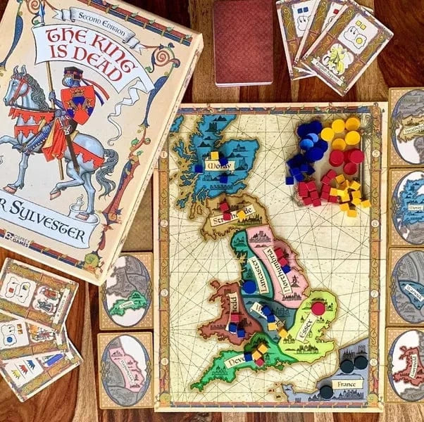 The King Is Dead: Second Edition (EN) JEUX - Stratégie - Stratégie léger