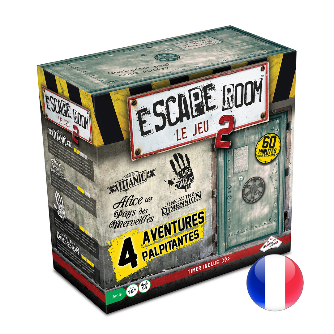 Escape Room : Coffret de base #2 - 4 scénarios (FR)