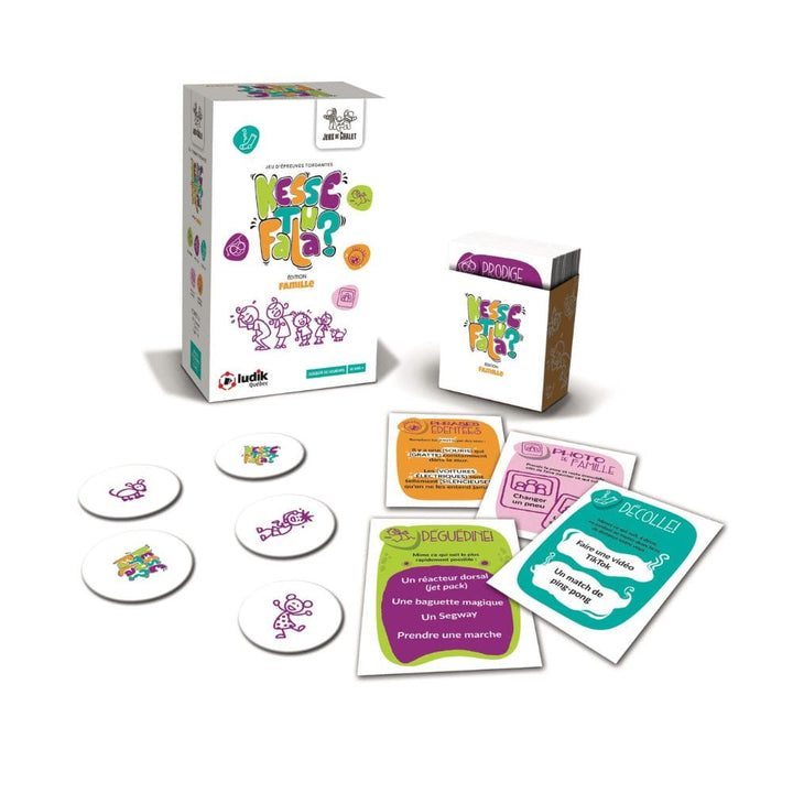 Kesse-tu fa là? Édition famille (FR) JEUX - Ambiance-Party