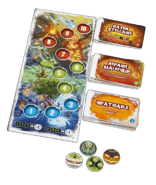 King of Tokyo : Micro Ext. Encore Plus Méchant (FR) JEUX - Famille