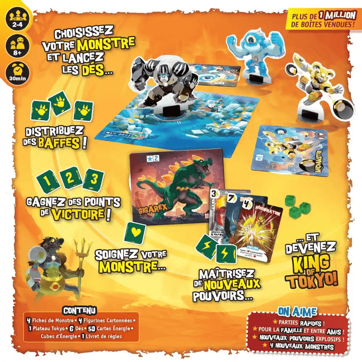 King of Tokyo: Origins (FR) JEUX - Famille