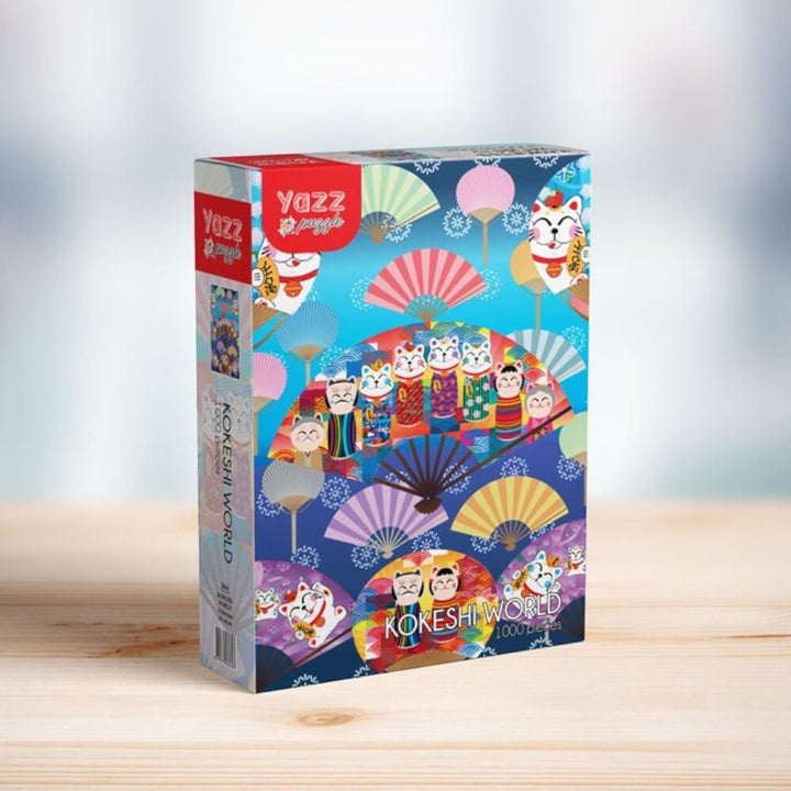 Kokeshi World (Puzzle 1000 pcs) CASSE-TÊTE - 1000 morceaux