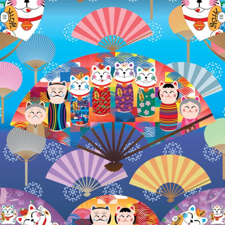 Kokeshi World (Puzzle 1000 pcs) CASSE-TÊTE - 1000 morceaux