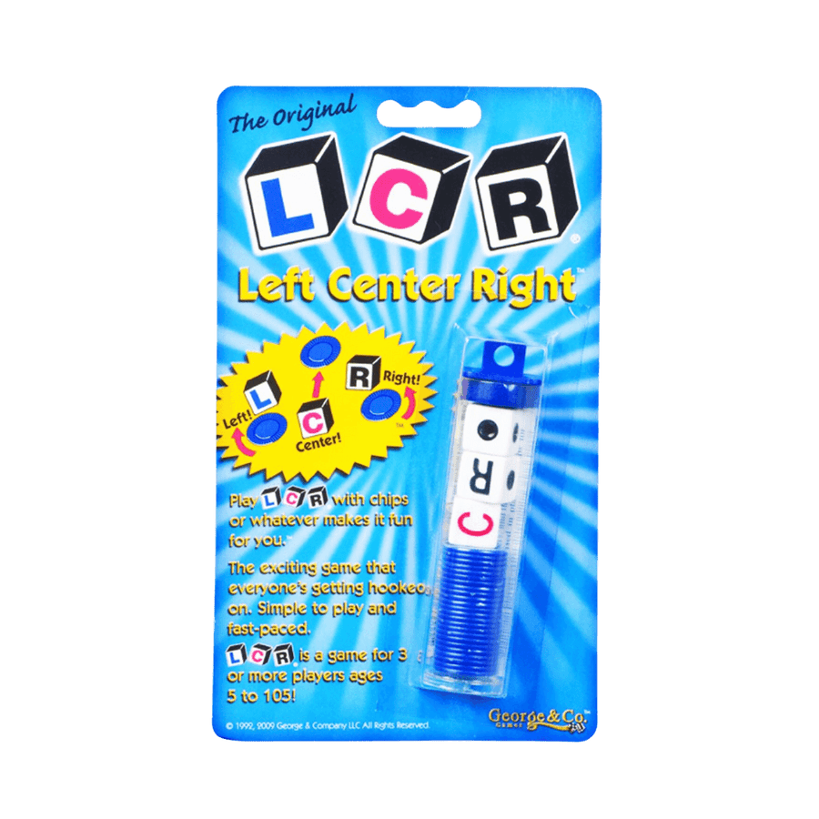 LCR Left Center Right Single Game Tube (EN) JEUX - Famille