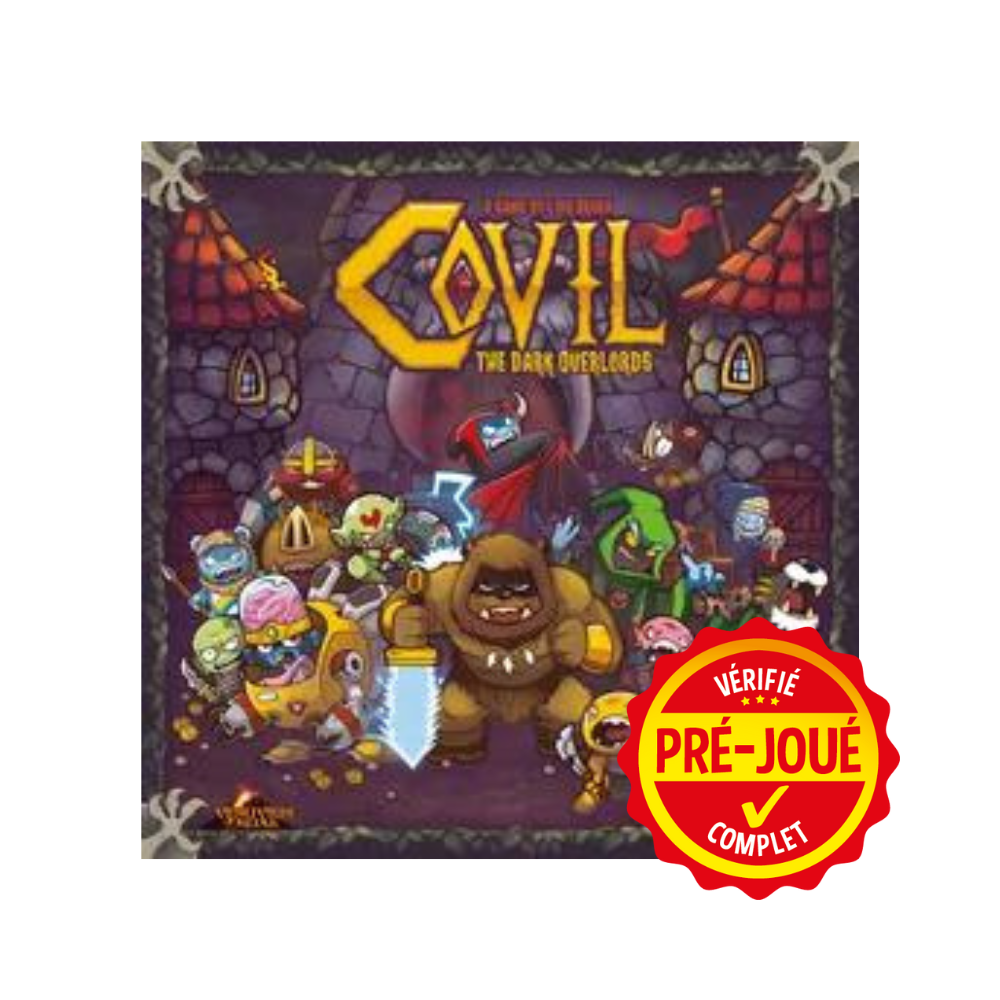 Covil - The Dark Overlords + Exp : Chaotic evil, The outpost [pré-joué] (EN)