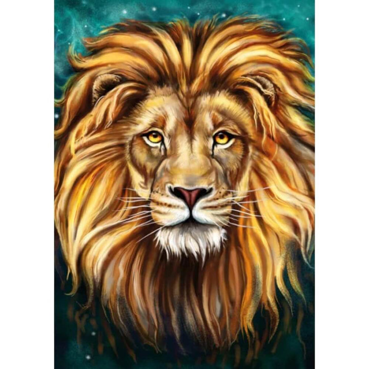 Lion (Puzzle 1000 pcs) CASSE-TÊTE - 1000 morceaux
