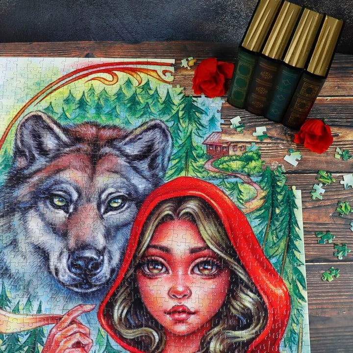 Little Red Riding Hood (Puzzle 1000 pcs) CASSE-TÊTE - 1000 morceaux