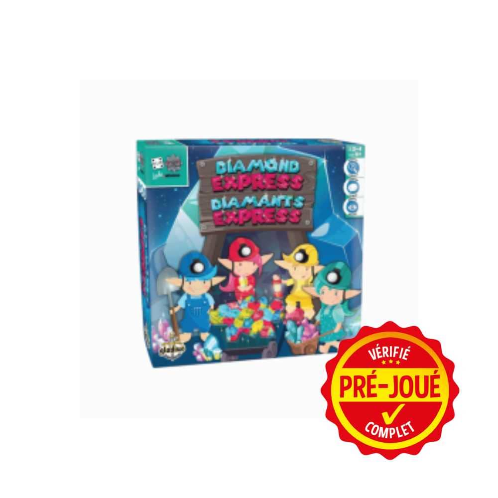 Ludo & Meninge : Diamants express (pré-joué) (ML) BAZAR - Bazar - Enfants