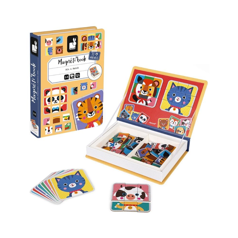 Magnetibook - Mix and Match (FR) JEUX - Éducatif