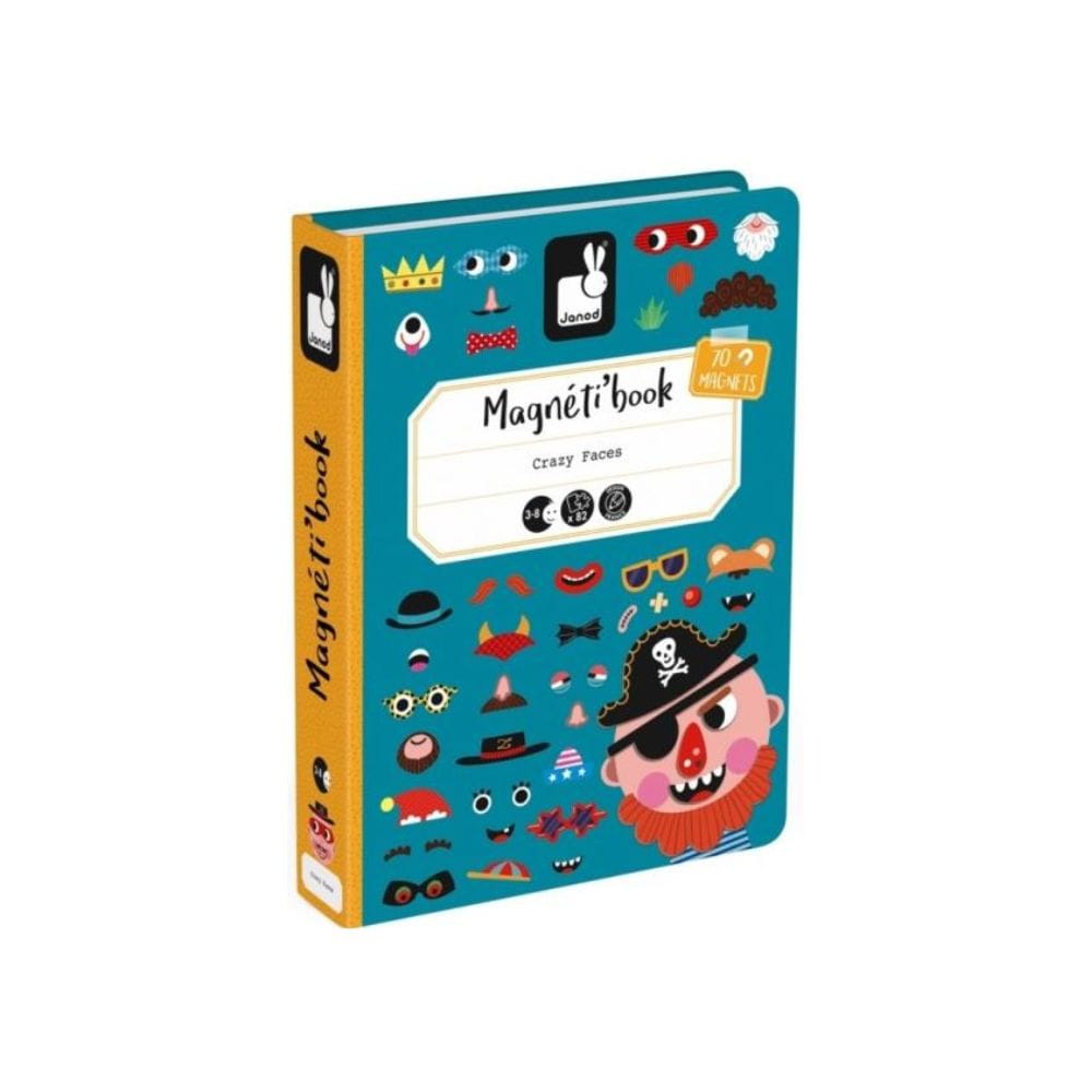 Magnetibook - Visages fous Garçons JEUX - Éducatif